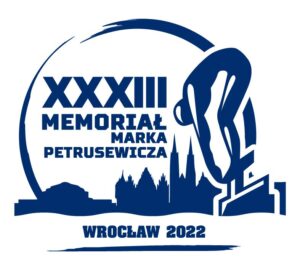 Logotyp 33. edycji Memoriału Marka Petrusewicza z roku 2022